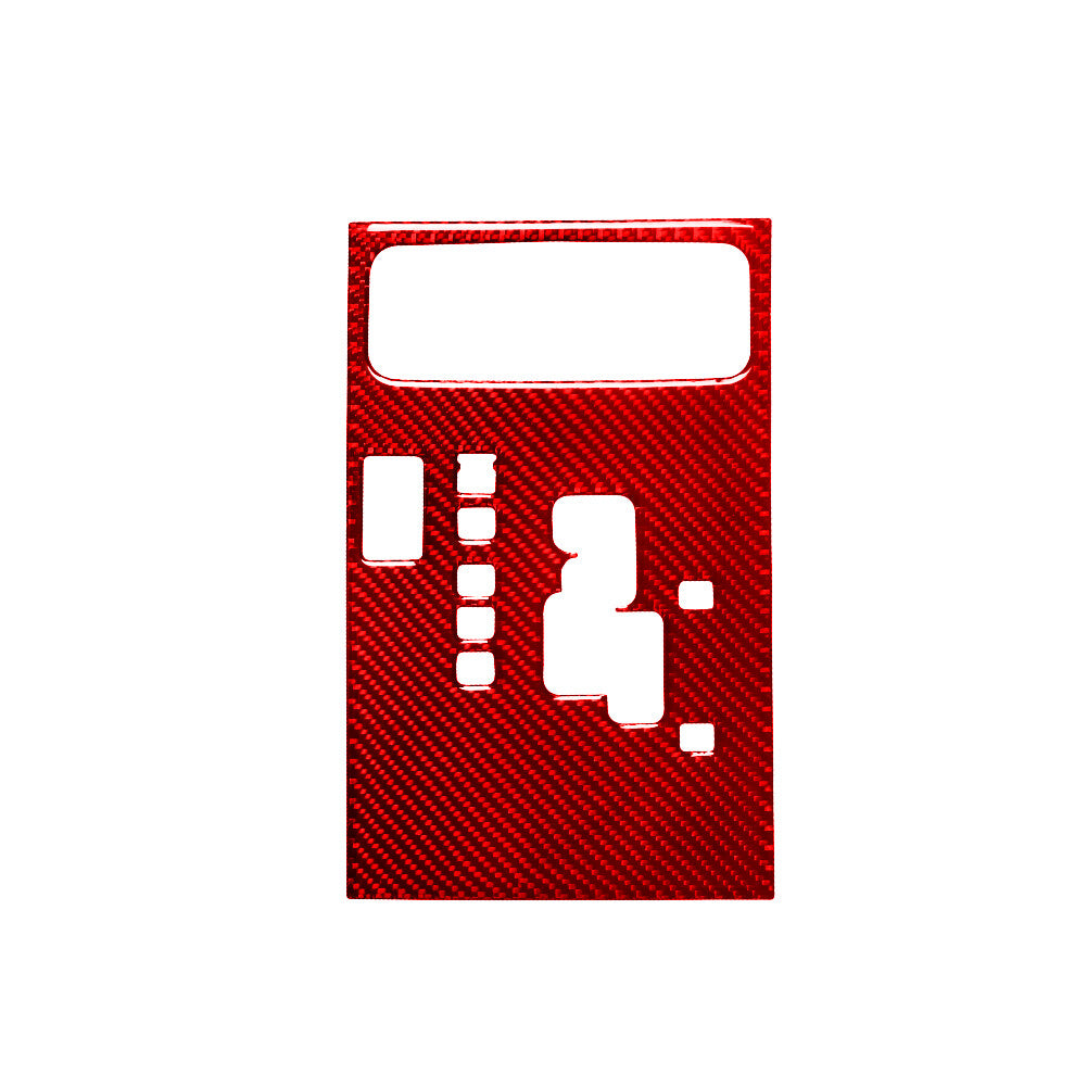 Red Carbon Fiber Inner Automatic Gear Shift Trim for Hyundai Azera 2006-2011