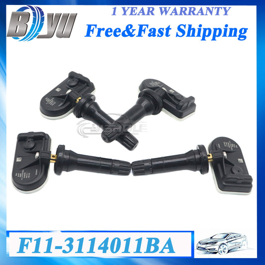 4x New TPMS Tire Pressure Sensor For Jetour Traveller T2 433MHz F11-3114011BA