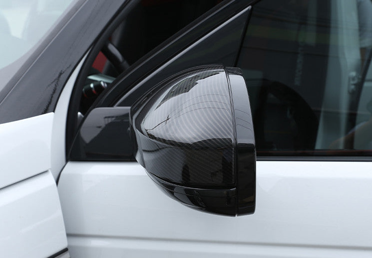for Range Rover Evoque 2012-25 2P Carbon Fiber Rear View Side Mirror Cover Trim