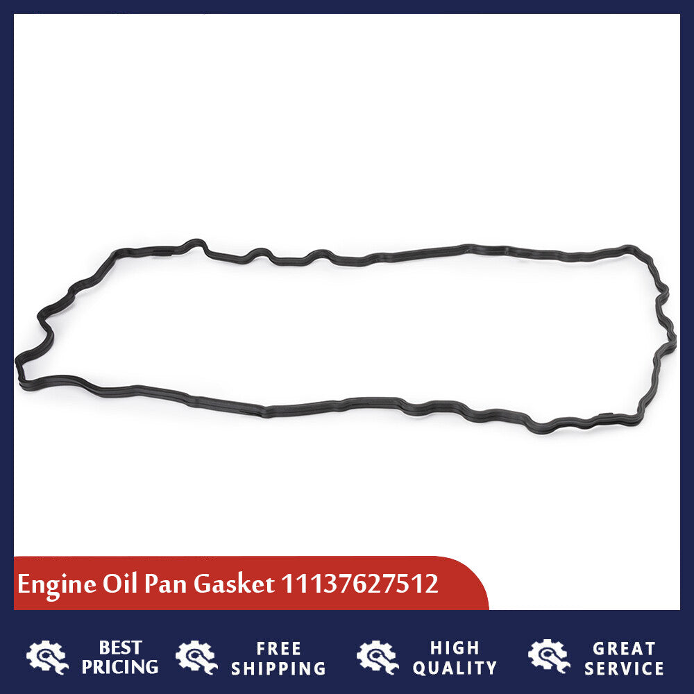 1X 11137627512 Oil pan gasket suitable for BMW 320i 428i 328i 528i Z4 228i X1