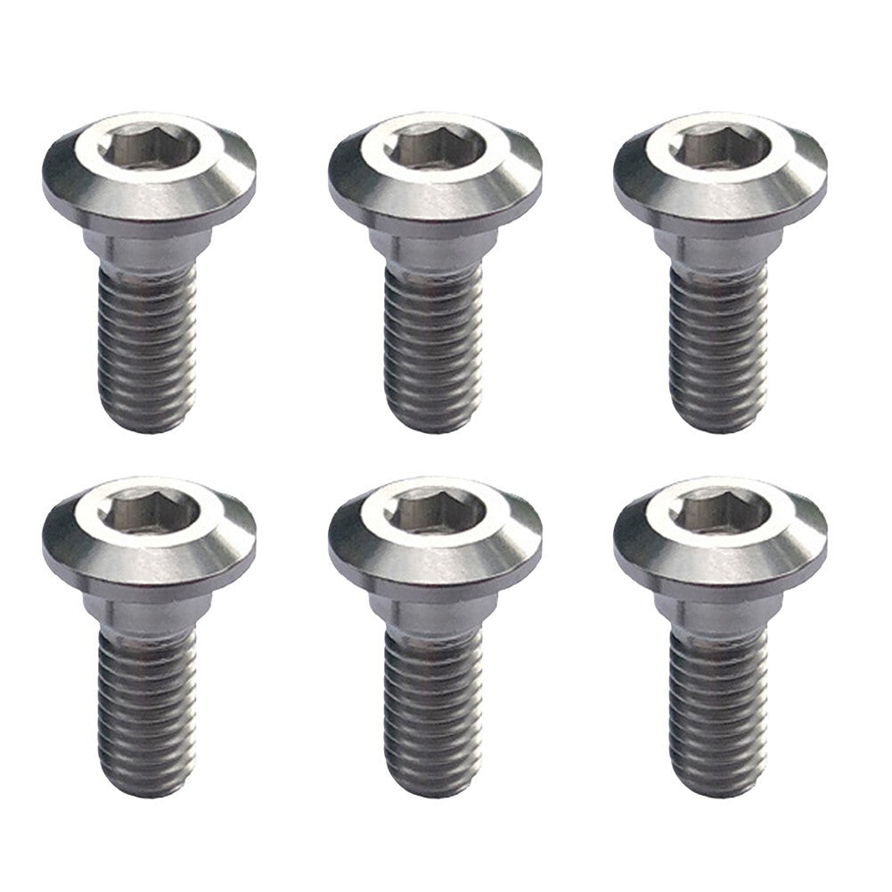 6pcs Brake Disc Bolts M8 X 20mm for Ducati Sport GT1000 Mille Alloy