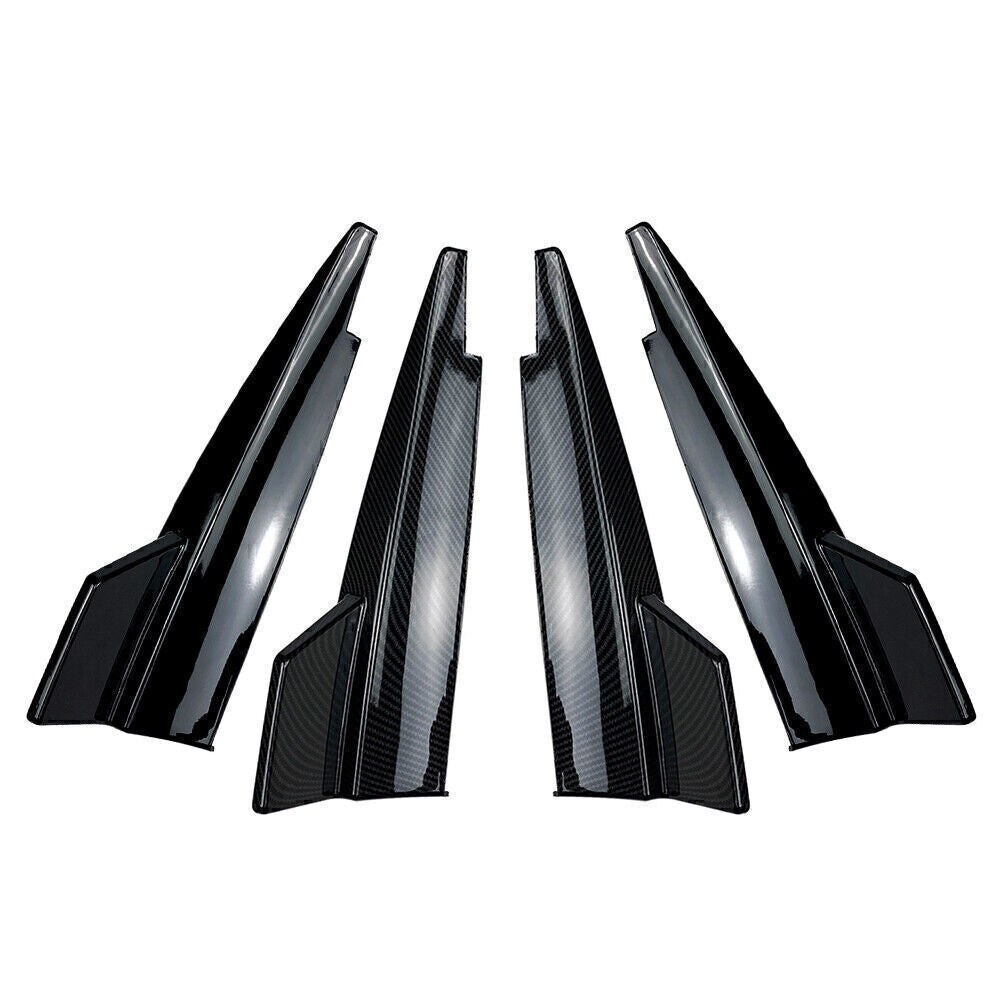 Rear Bumper Canard Splitter Side Vent Kit For 2013-2019 for Mercedes CLA-Class C117