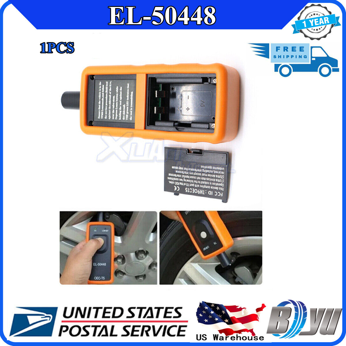 EL-50448 Tire Pressure Monitoring Sensor for Universal OEC-T5 TPMS Relearn Car Reset Tool