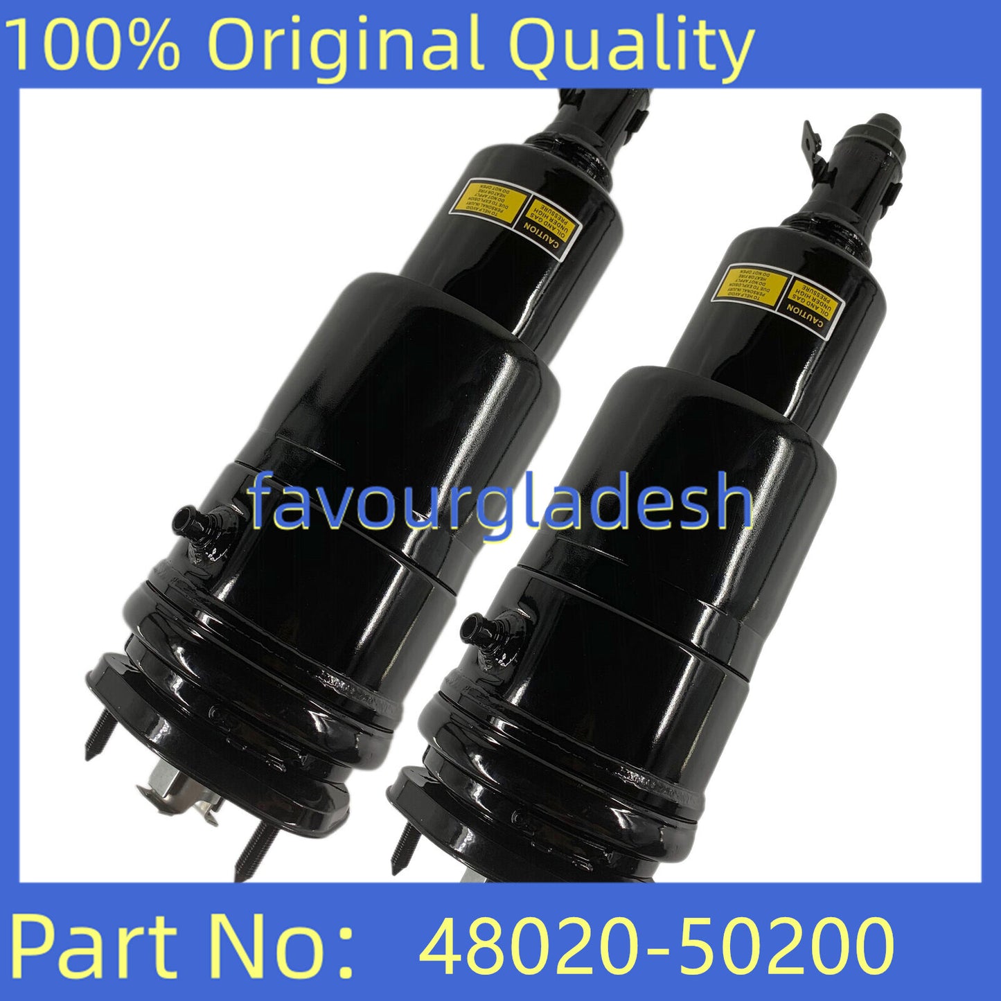 Pair Front Left Right Air Suspension Shock Strut for Lexus LS600 LS460 AWD 08-16