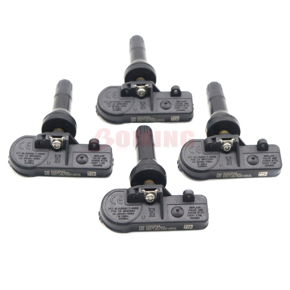 NEW Set 4pcs Tire Pressure Sensor TPMS 433MHz for Kia K900 2015-2017 52933-3T000