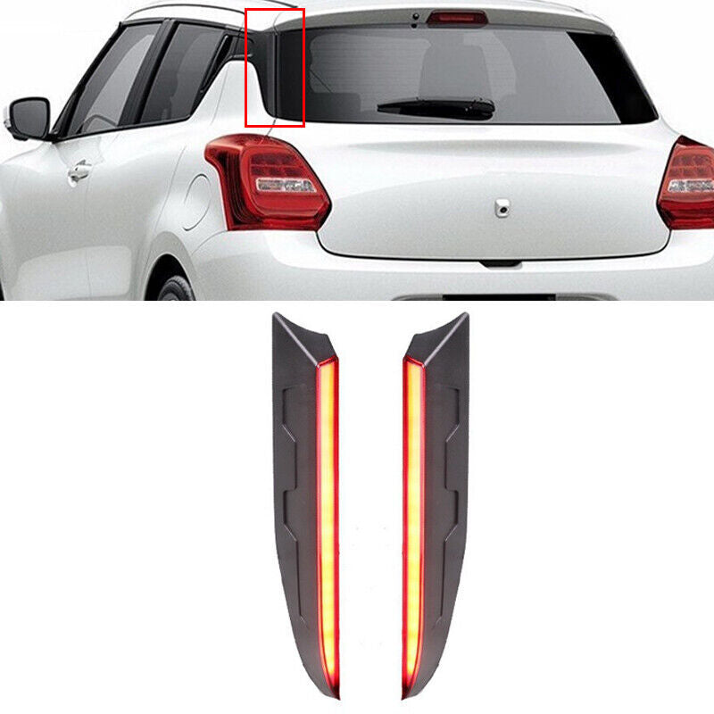 Pair Rear Column Lamp Tail Lamp Driving Brake Lamp for Suzuki for Swift 2018-2019
