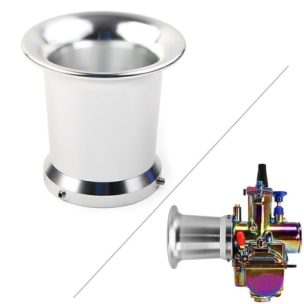 Silver 50mm Air Filter Wind Cup for PWK 21mm/24mm/26mm/28mm/30mm PE 28/32mm Carb