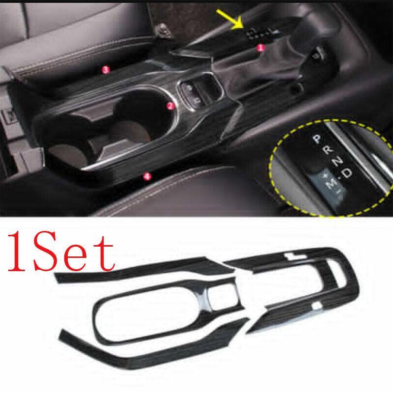 Car for Toyota for Corolla 19-22 Black Titanium Center Console Gear Shift Panel Trim