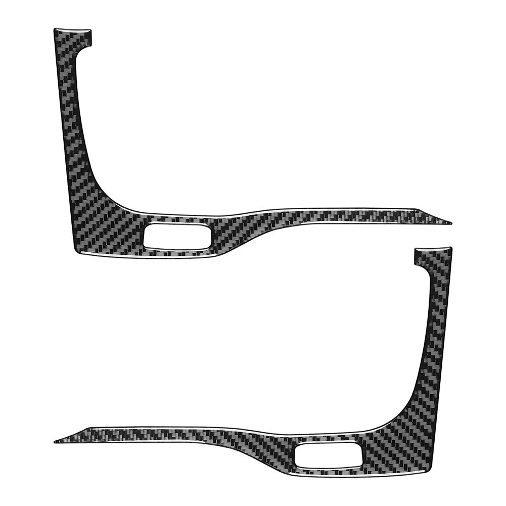 Black Dashboard Side Air Vent Outlet Cover Trim for Jeep Cherokee 2014-2023