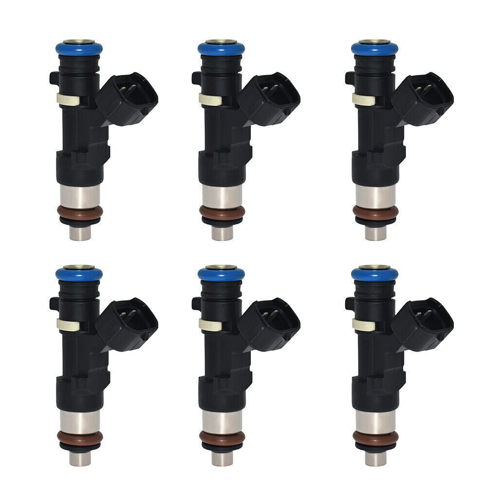 6PCS 0280158005 Fuel Injectors for Nissan Maxima Quest Altima Murano V6 3.5L US