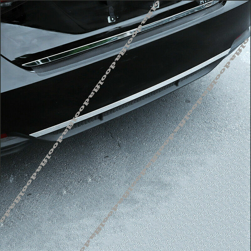 for Toyota for Avalon 2019-2022 Chrome Rear Bumper Protector Cover Bottom Strip Trim