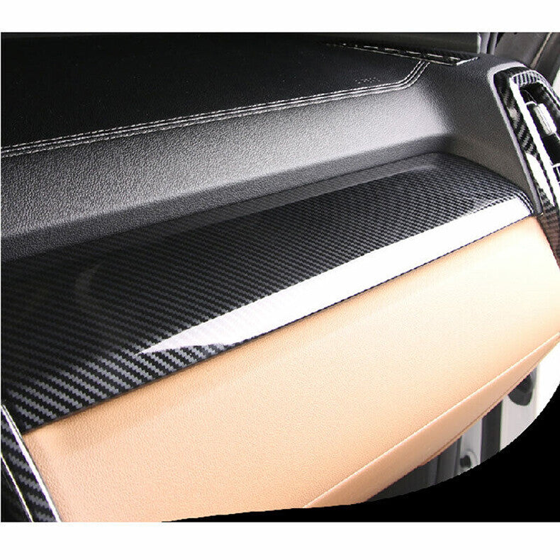 for Kia Sorento 2021-2023 Carbon Fiber Inner Console Dashboard Stripe Cover Trim