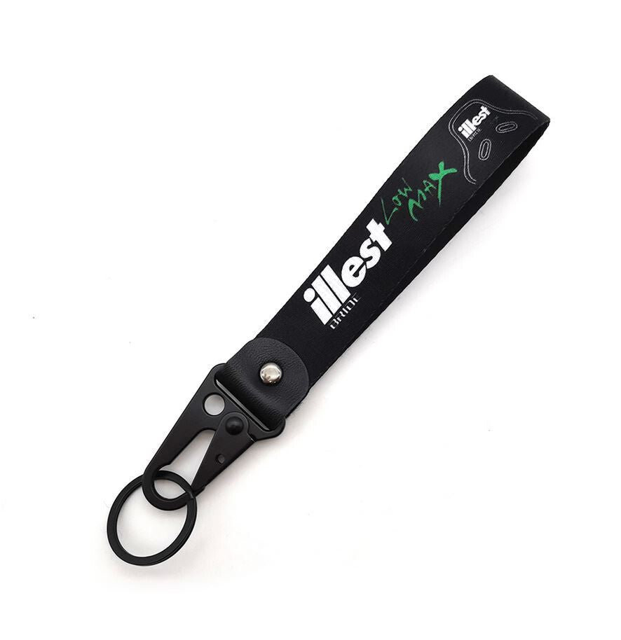 luxury leather car keychain/key ring in dark brown for Volvo R design