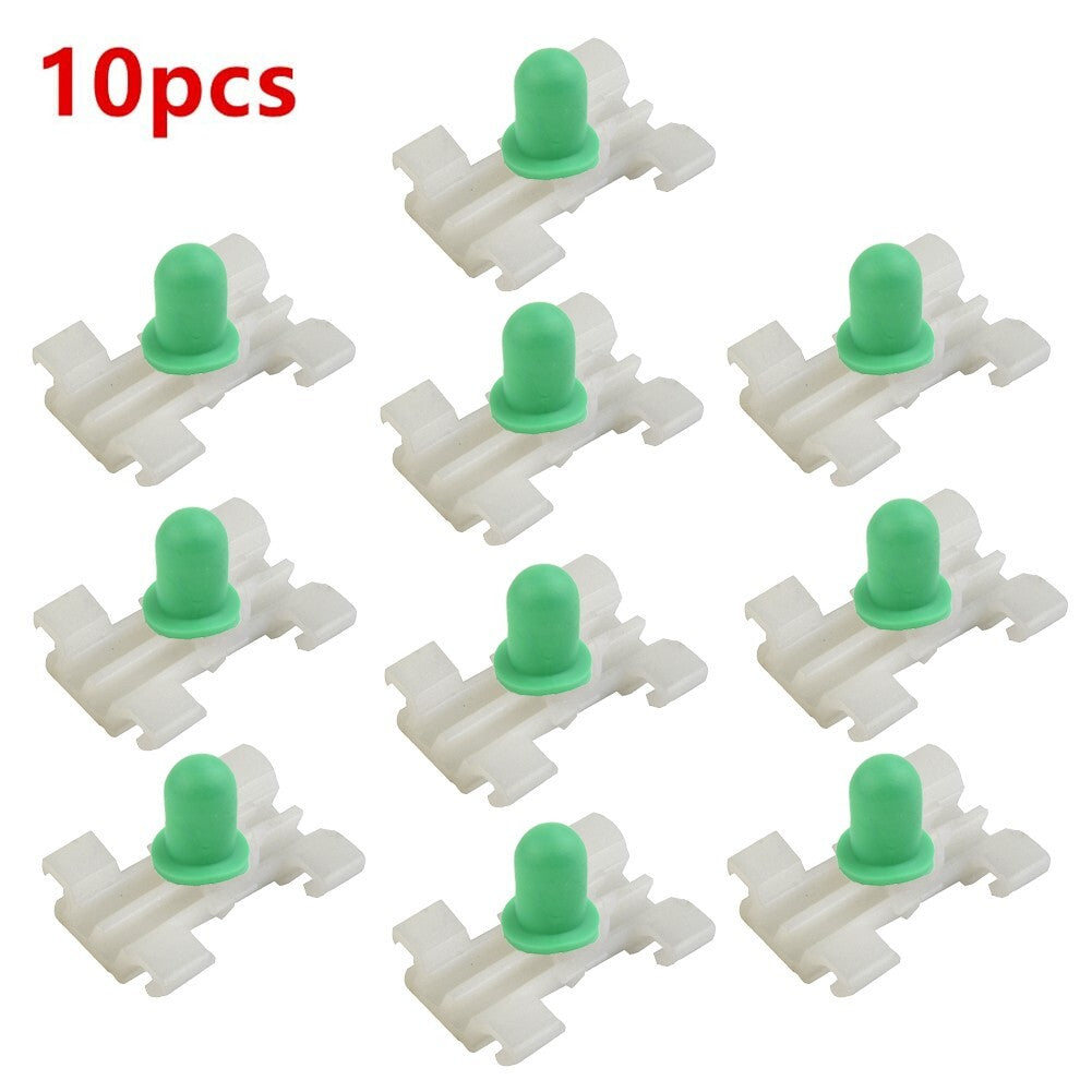 new 10 Exterior Door Mudguard Molded Decorative Clips for E36 E46 51138231130