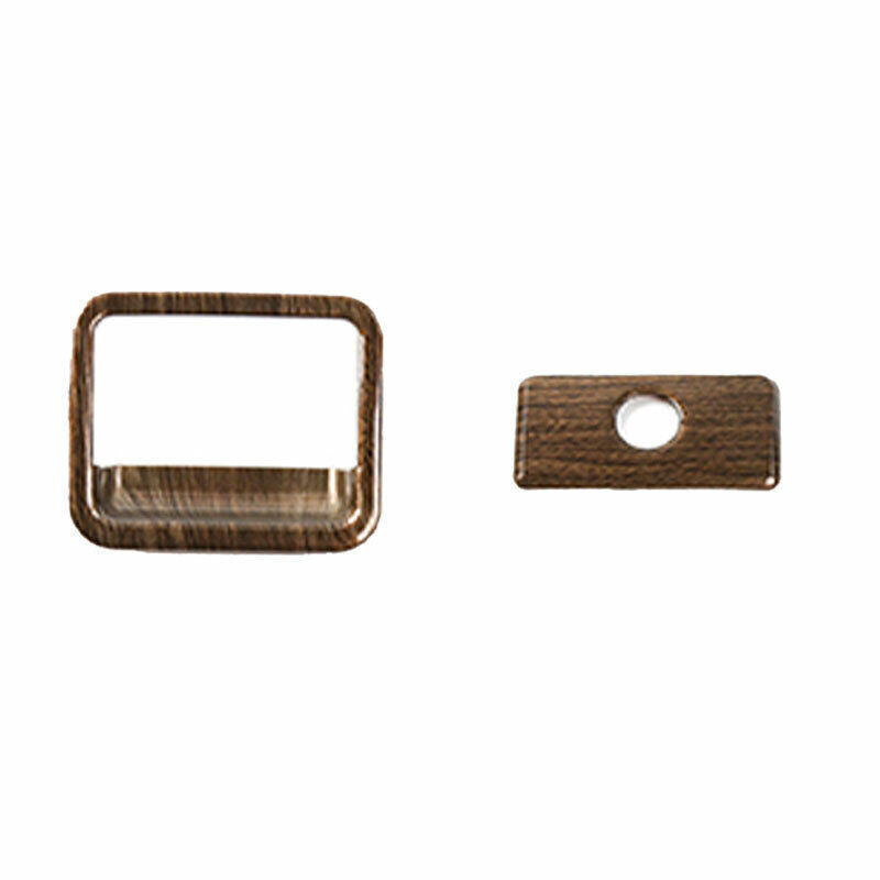 for Co -Pilot Storage Box Handle Sticker Fit for Nissan Armada Y62 2017-20 Wood Grain