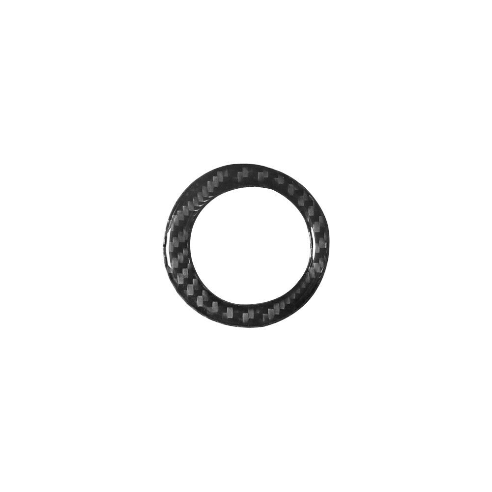 Carbon Fiber Ignition Button Cover Trim for Mitsubishi Outlander 2014-2016