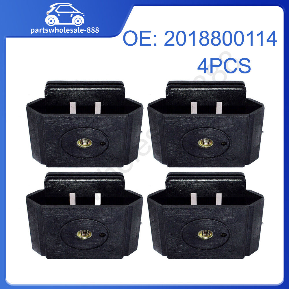 Suitable for Mercedes-Benz W201 2018800114 4-piece front bumper bracket clip set