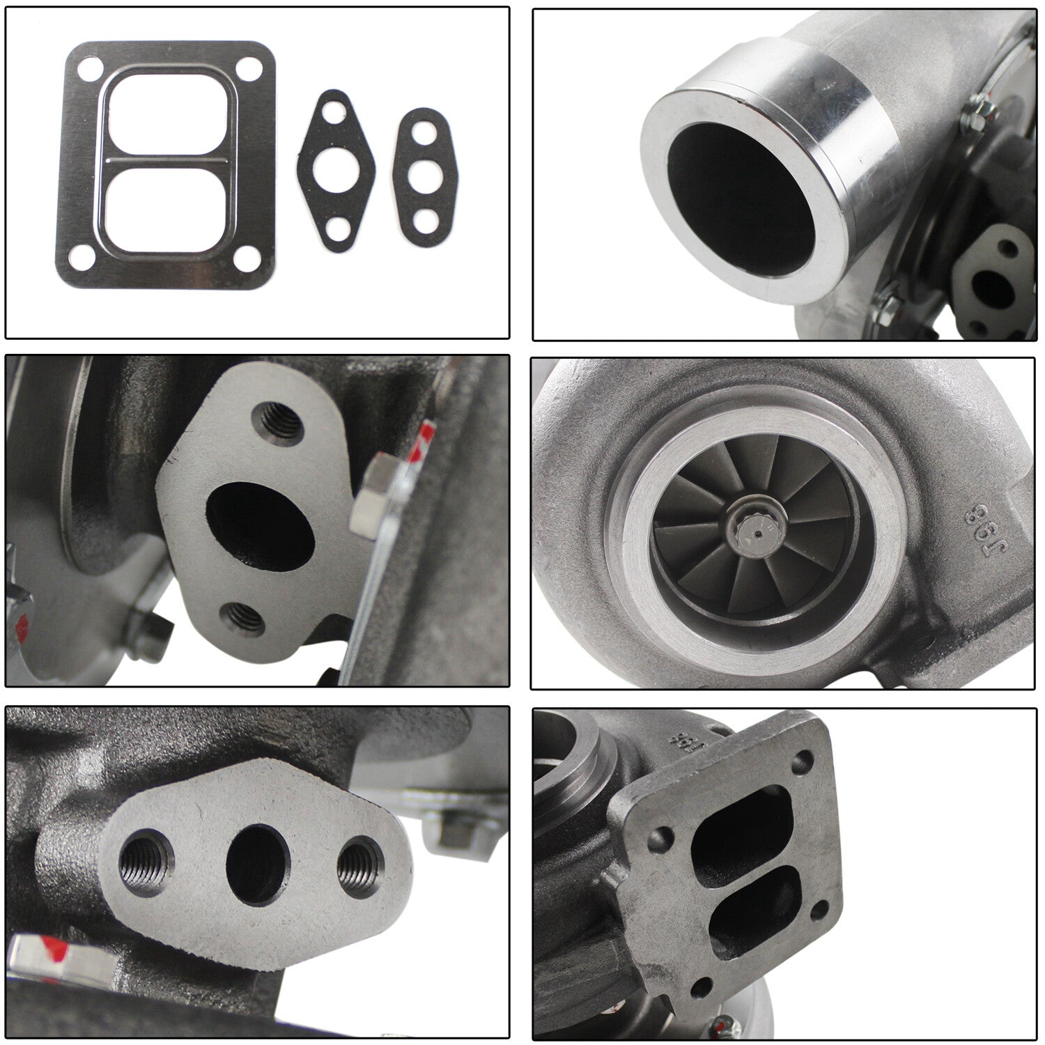 UPGRADE RACING TURBO CHARGER GT GT45 T4 V-BAND 1.05 A/R 98MM HUGE 800+HPS BOOST