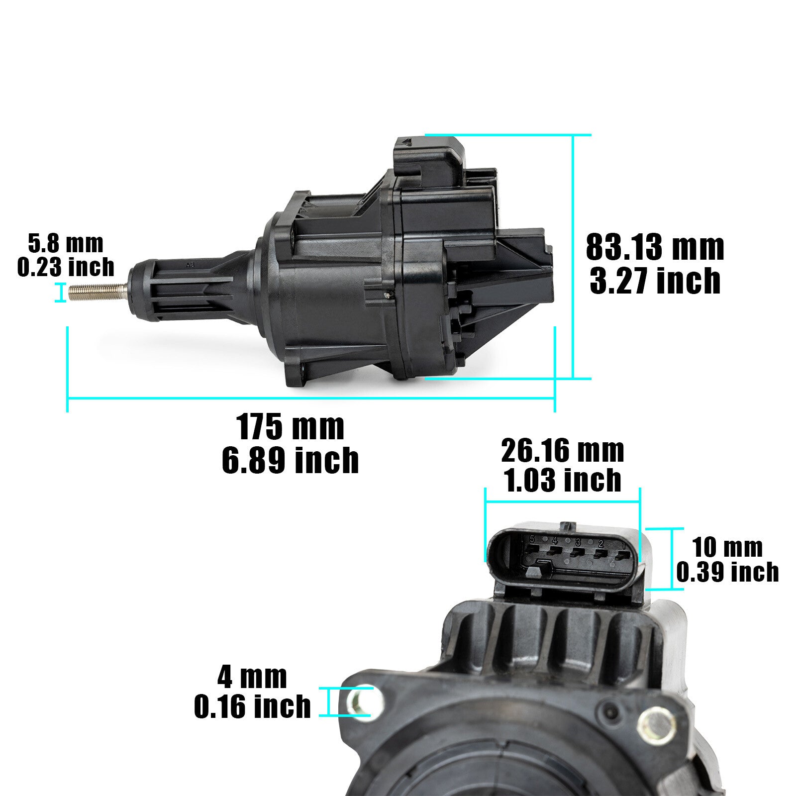 1PCS Wastegate Valve Actuator for BMW X3 G01 X2 F39 X1 F48 G31 G30 F33 K6T50974