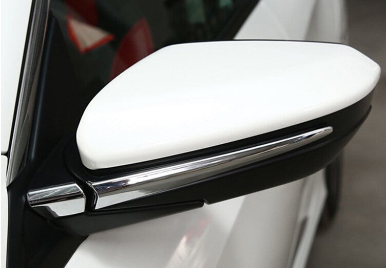 Rear View Mirror Chrome Side Pillar Decor Trim Cover for Honda for Civic 2016¨C2020