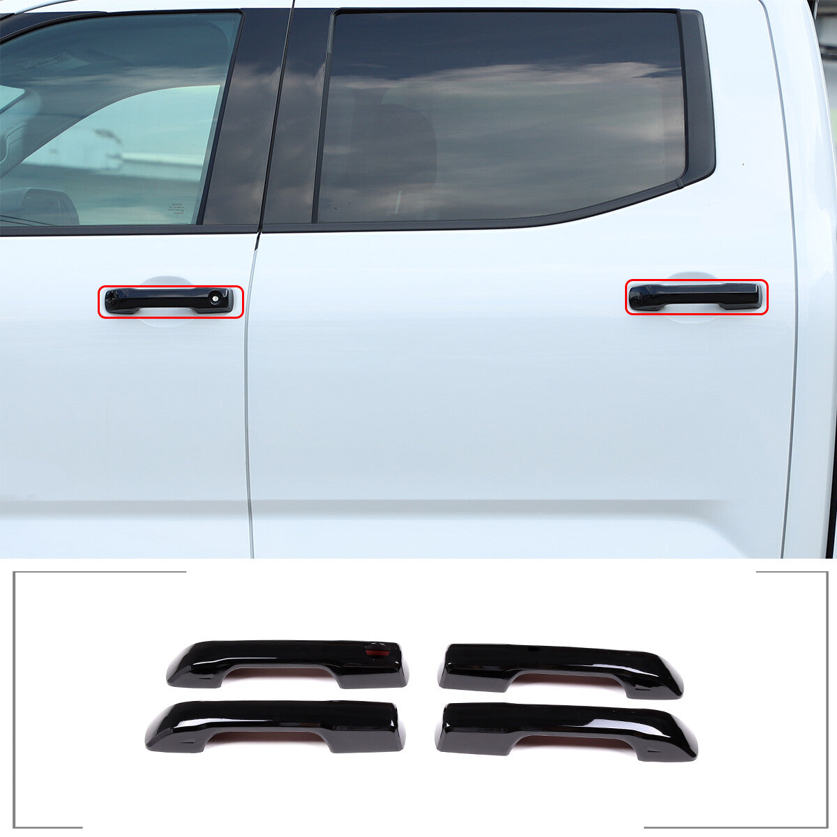 ABS smooth Ballk window lifter button decorative cover for Corvette C6 2005-2013