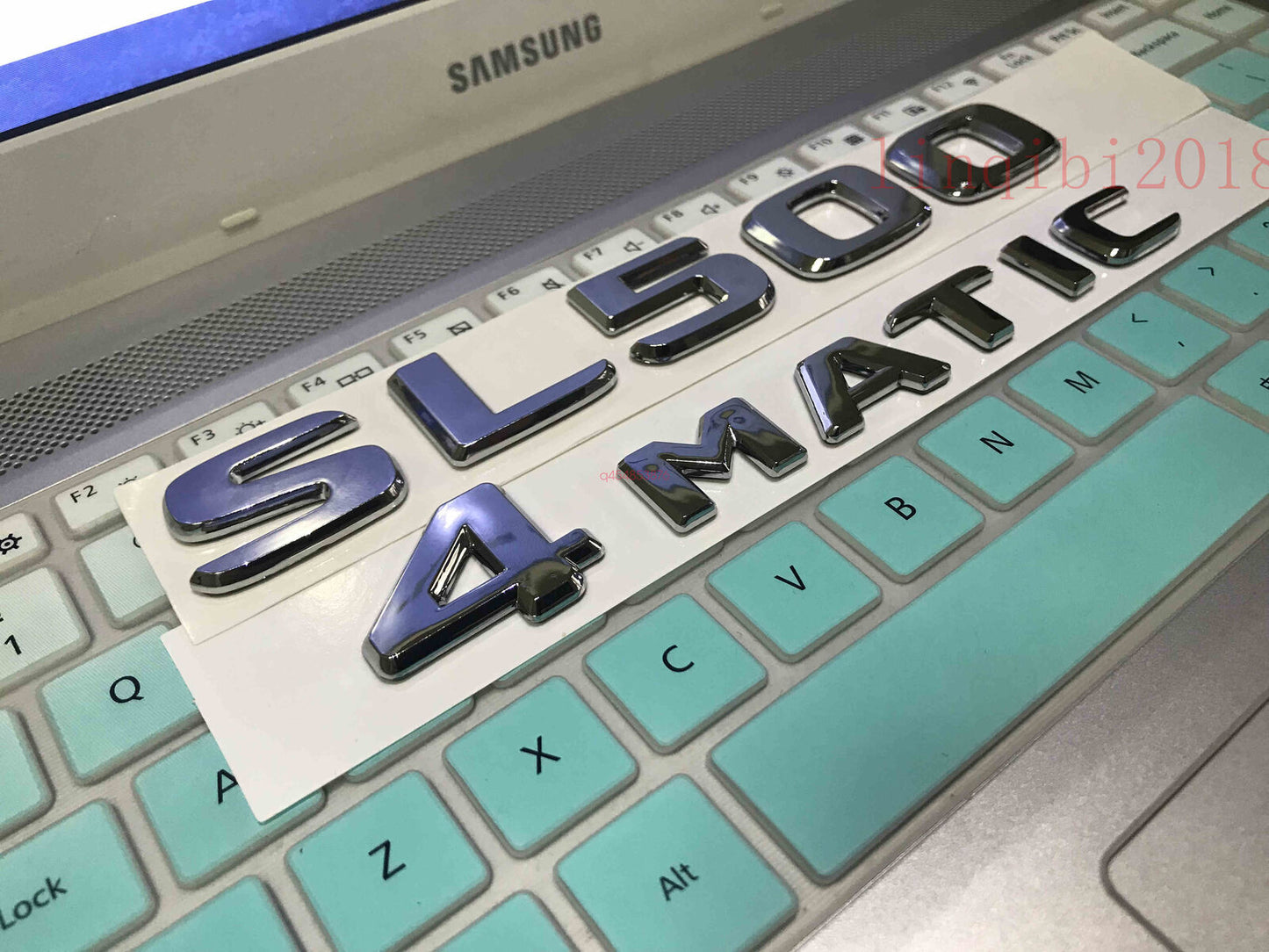 2018 SL500 4 MATIC Rear Trunk Emblem Decal Badge FOR AMG NEW