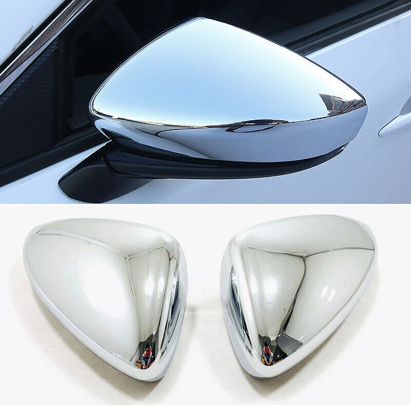 for Mazda 3 Axela 2019-2023 ABS CHROMED Outer Rearview Side Door Mirror Covers