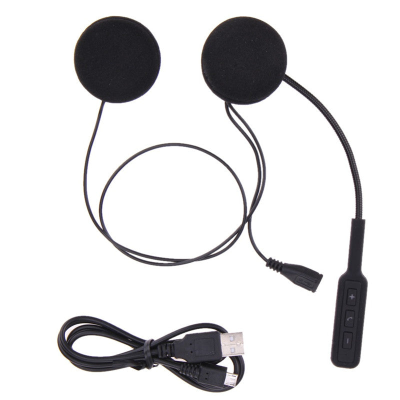Motorcycle Helmet Bluetooth Headset Earphone Headphone Microphone Handsfree Call