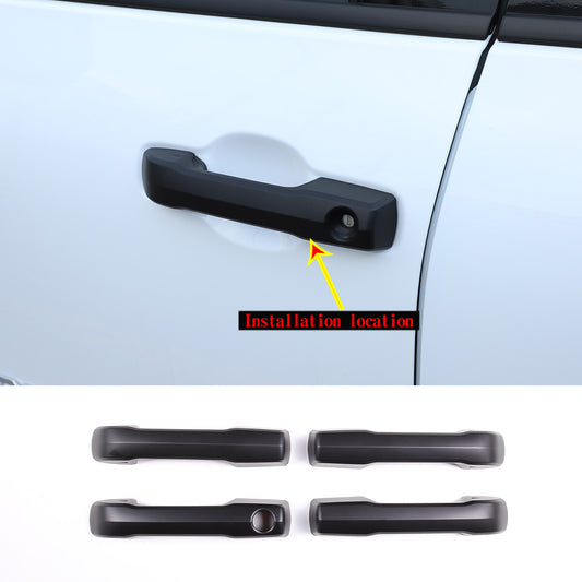 Red ABS interior steering wheel trim cover frame suitable for Toyota Tundr @ 2022-2023