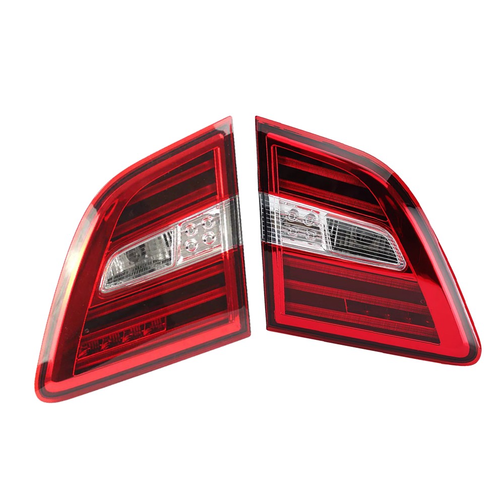 Pair For ML300 ML350 ML400 ML500 ML550 W166 2012-2015 LED Inner Tail Light Lamp