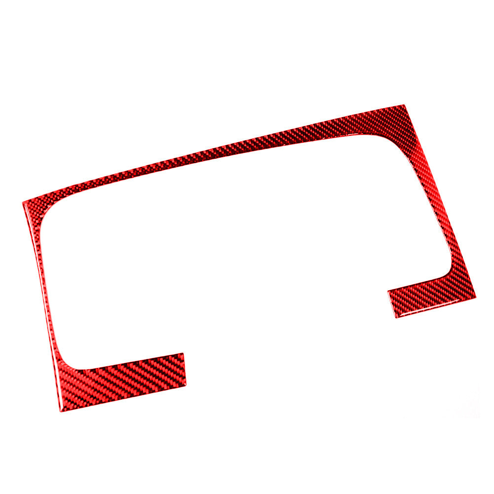Red Carbon Fiber Dashboard Frame Cover Trim for Dodge Journey 2009-2010 SXT SE