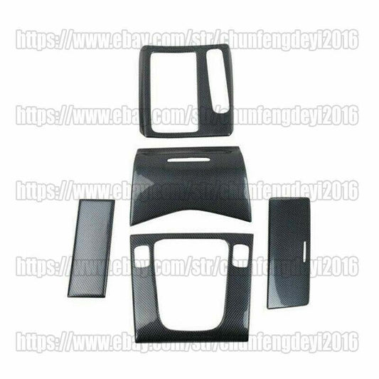 Carbon Fiber Interior Decoration Kit Panel Cover Trim for Honda Accord 2003-2007