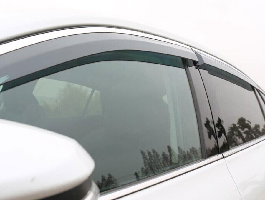 for Toyota BZ4X 2023-2024 Side Window Wind Visors Sun Rain Guard Vent Deflectors