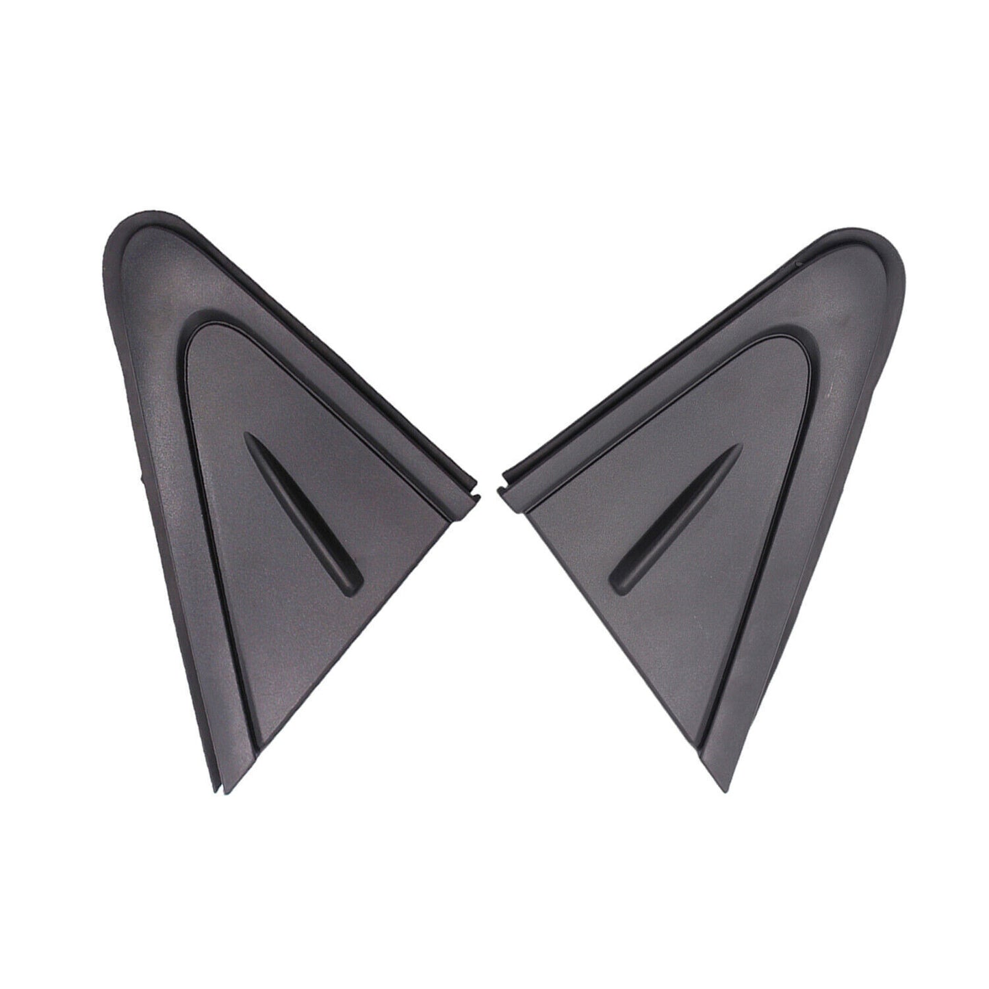 2X Side Mirror Fender Corner Triangle Cover Trim for Toyota for Corolla 2019-2021
