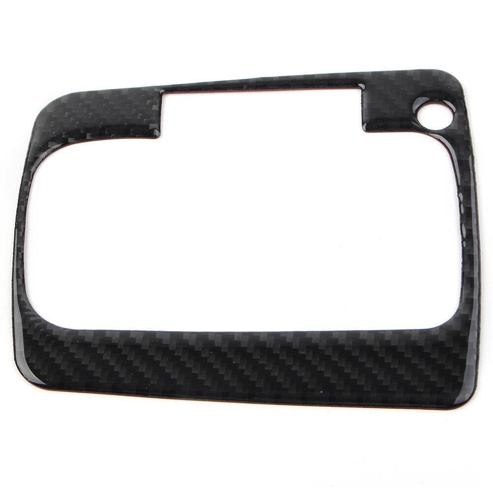 LHD Carbon Fiber Central Console Gear Shift Panel Trim for Subaru Forester 13-18