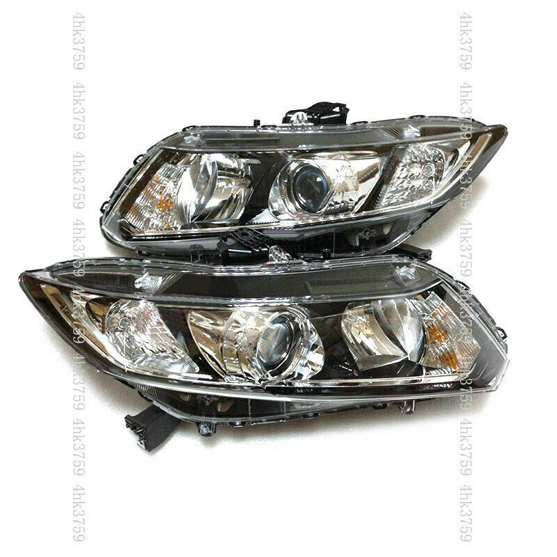 for Honda for Civic Sedan 2012-2015 Front Halogen Lamp Headlights Replace Assembly2