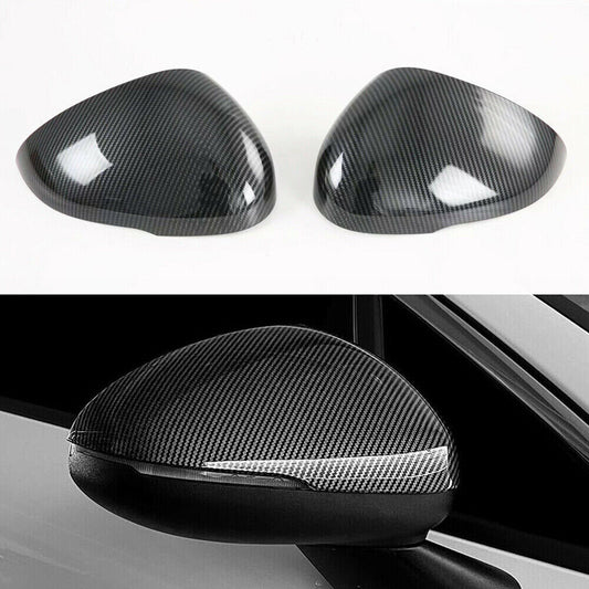 for Kia K5 2021-2023 Carbon Fiber Exterior Rear View Side Door Mirror Cap Cover