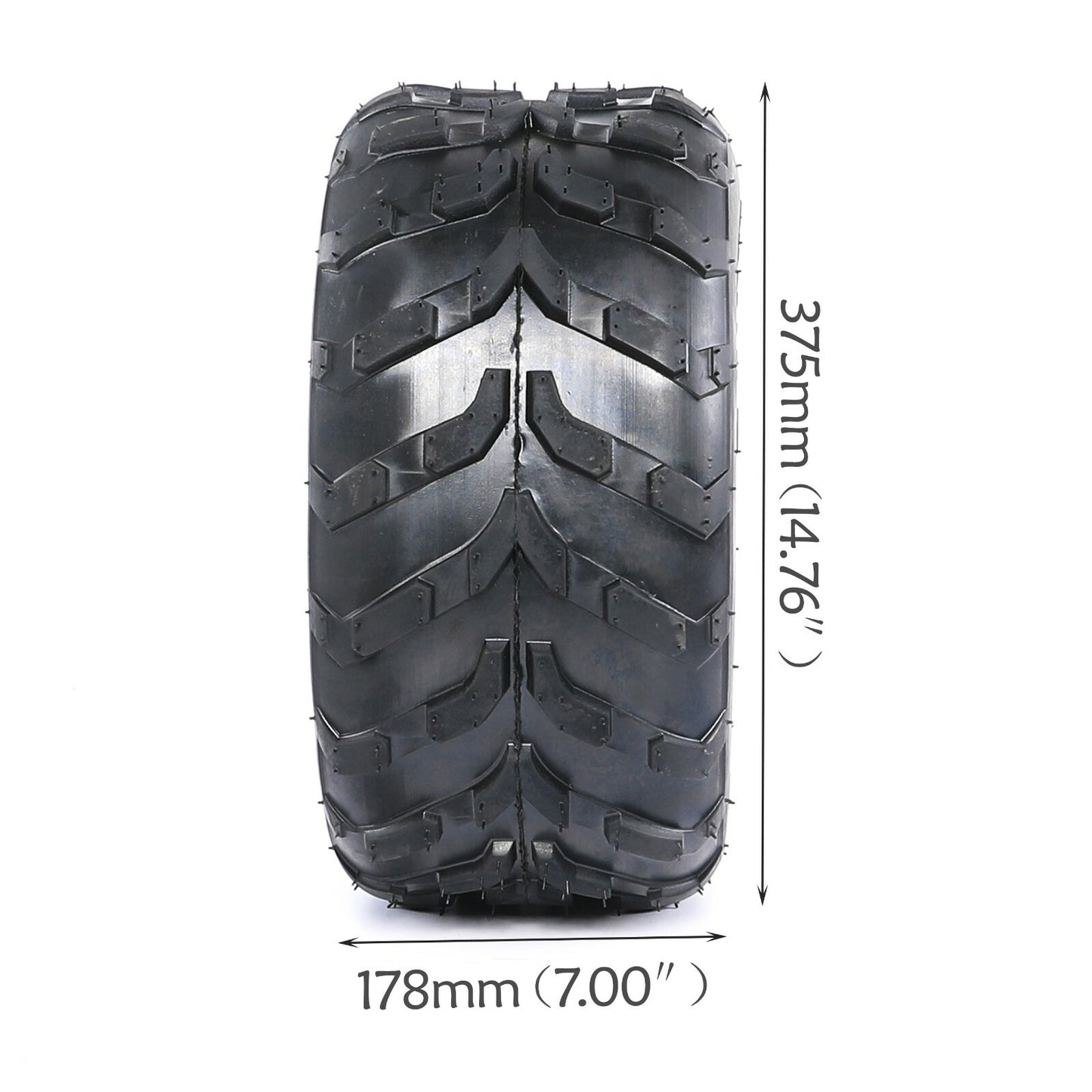 2-pack of 7-inch 16x8-7 tubeless tires suitable for all-terrain vehicles, go-karts, ATC70, TRX70, Quad