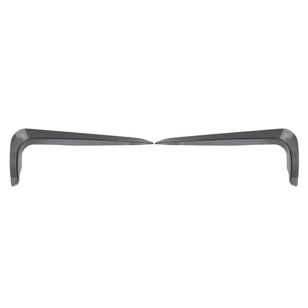 2x Front Bumper Side Splitter Spoiler for BMW 3 Series E90 E91 Pre-LCI 2005-2008