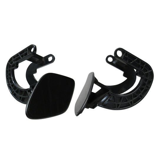Pair Front Headlight Washer Nozzle Cover Unpainted Fit For GLK Class 2013-2015