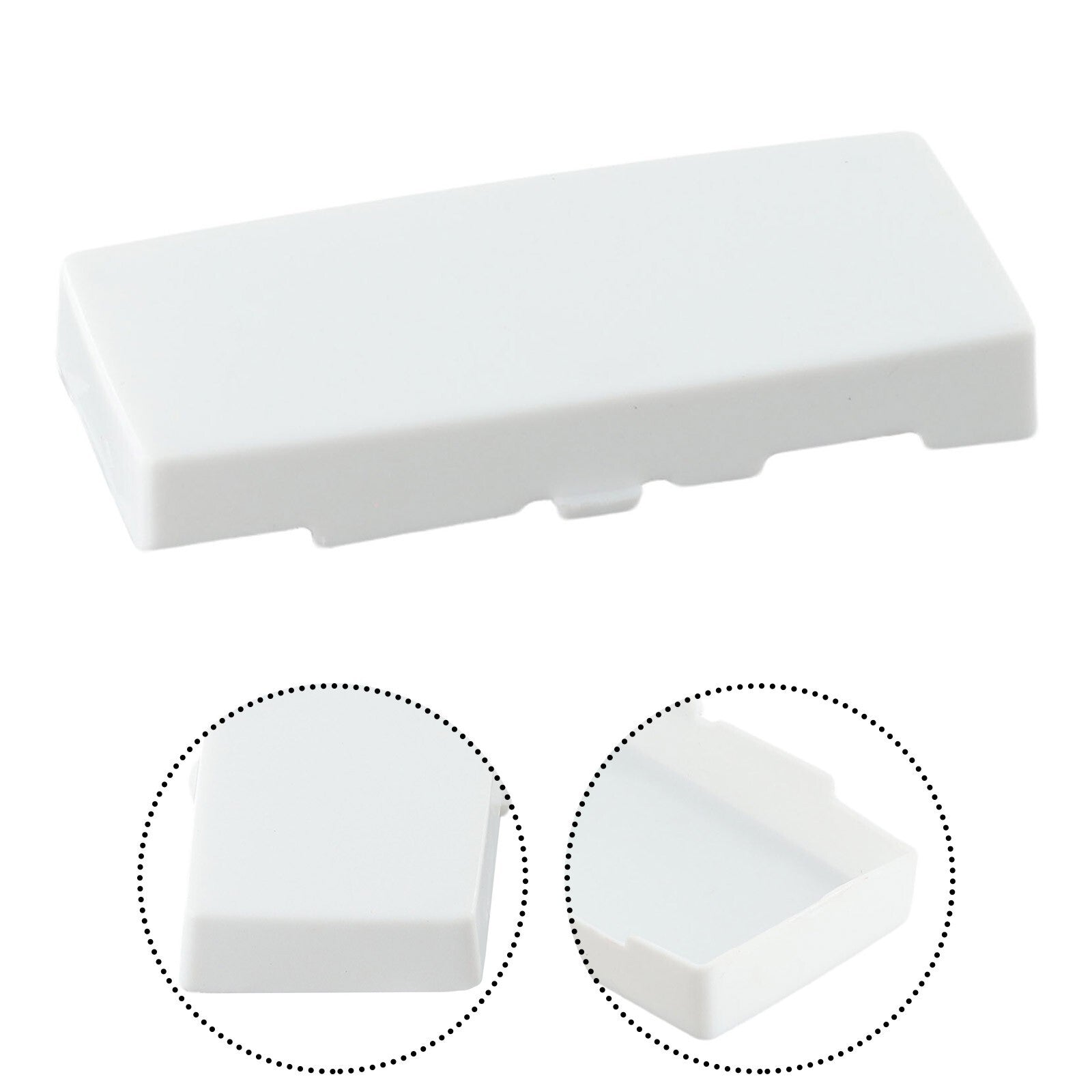 Rectangular Dome Lens Dome Light Lens for Chevrolet 1982-03 S10 74323 Pickup