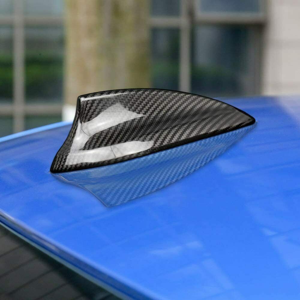 Real Carbon Fiber Shark Fin Antenna Cover Cap for BMW F30 F22 F32 F36 F80 M4 M3