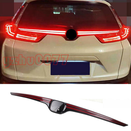 for Honda CR-V CRV 2017-2022 Black LED Rear Door Trunk LED Tail Lights Decorate