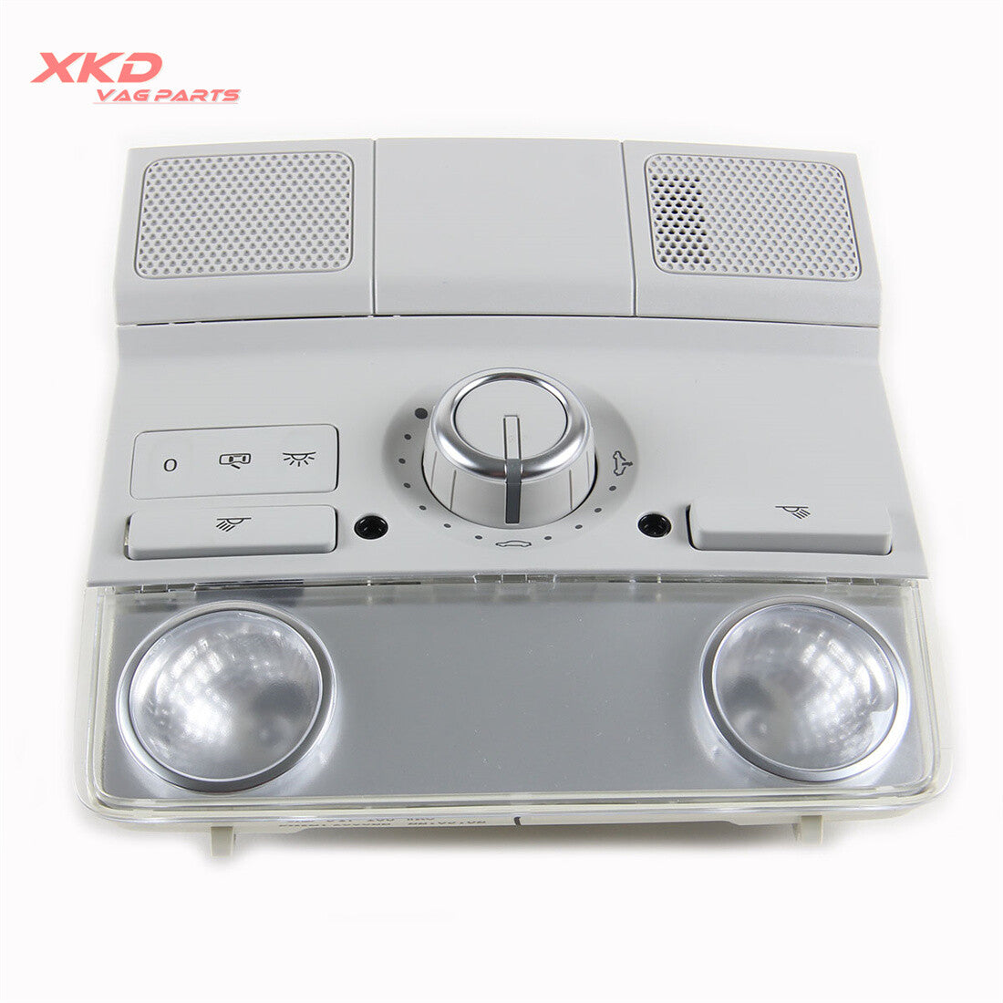 Gray rear interior roof reading light Knob Chrome suitable for Volkswagen for Golf , for Jetta , for Passat