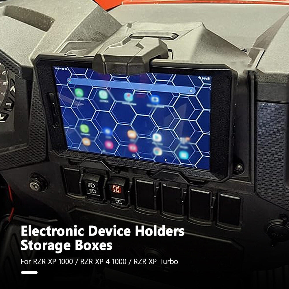 Universal UTV Electronic Tablet Device Holder GPS Mount Mounting Holder Storage