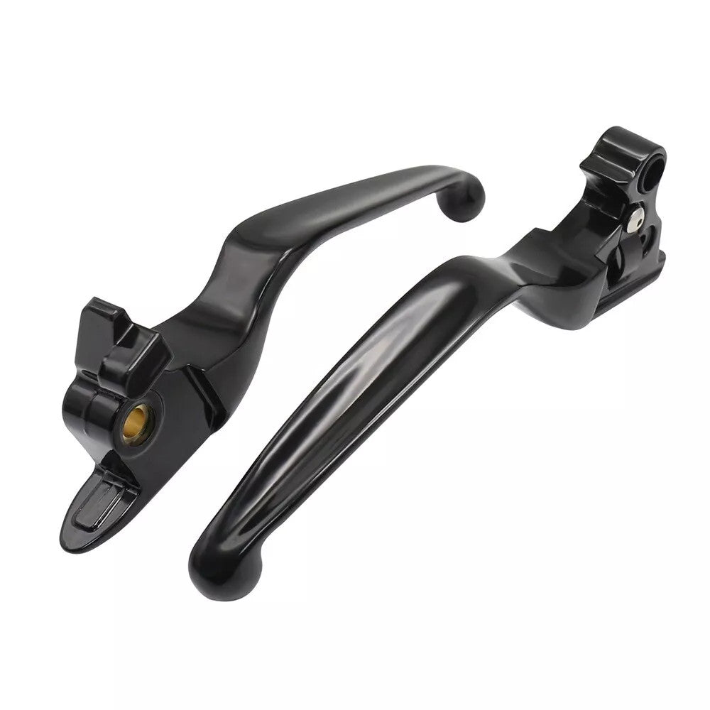 Motorcycle Black Brake Clutch Levers for Harley Softail Fat Boy 2015-2023 Models