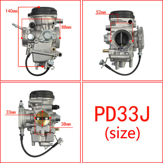 Motorcycle PD33J 33mm for YAMAHA KODIAK YFM450 4x4 2003-2005 BRUIN 350 2WD Carb
