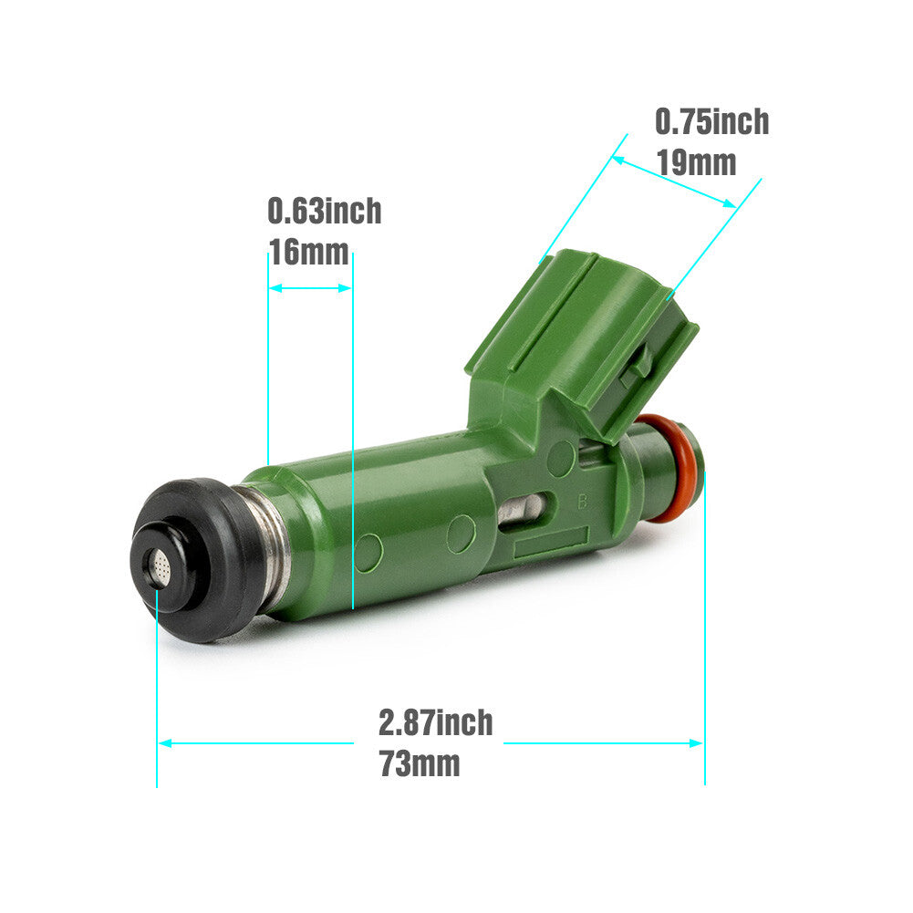 Set of 4 23250-22040 Fuel Injector for Toyota for Chevy Prizm Matrix for Corolla 1.8L US