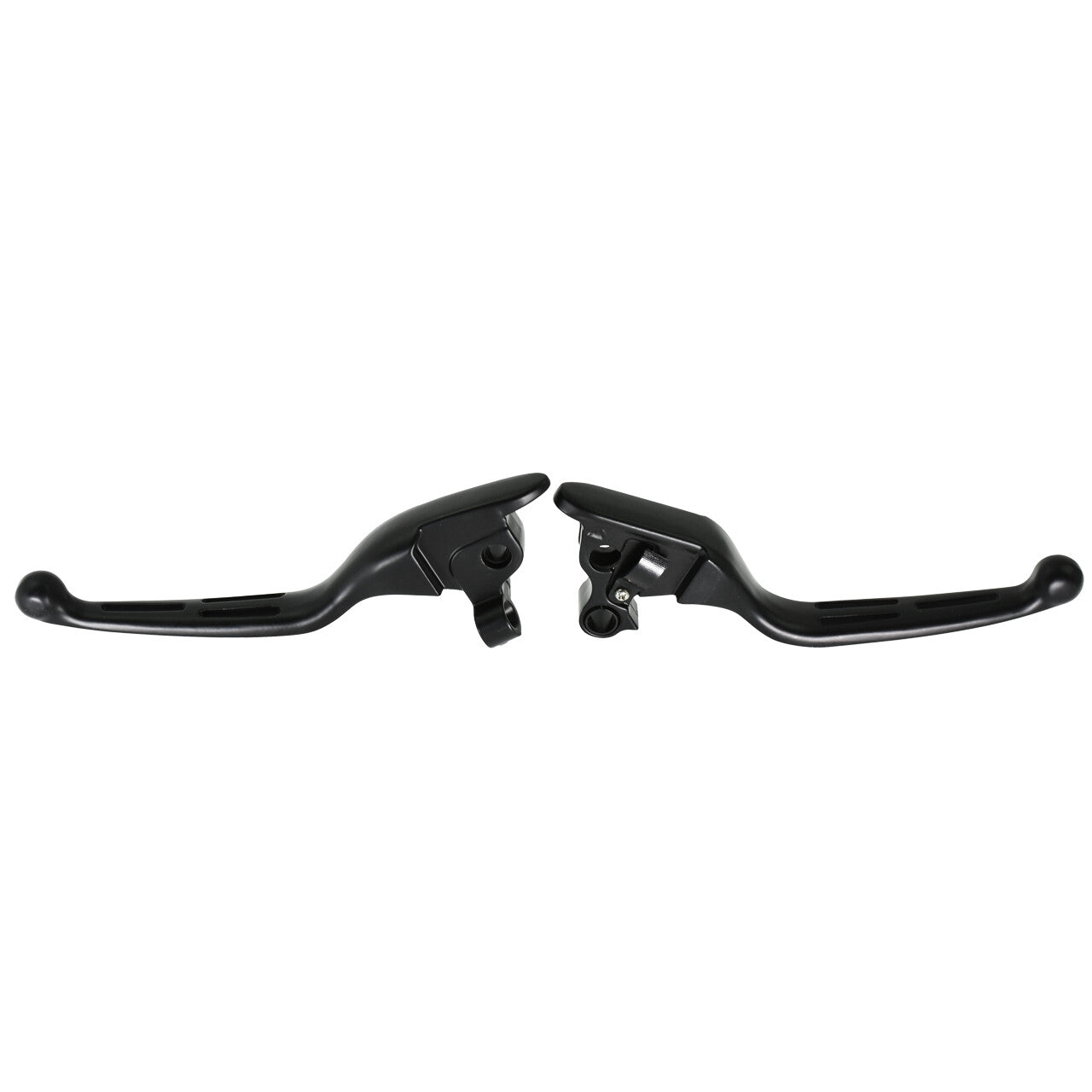 Matte Black Brake Clutch Hand Levers for Harley Road King Electra Glide 08-2013