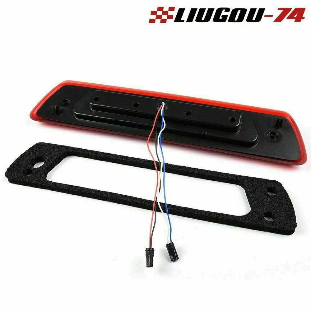LED third brake light/cargo light, red, suitable for 09-14 for Ford F150, optical style, USA.
